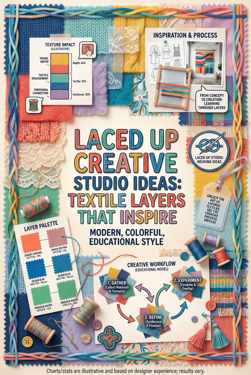 Laced Up Creative Studio Ideas: Textile Layers That Inspire - photo 4