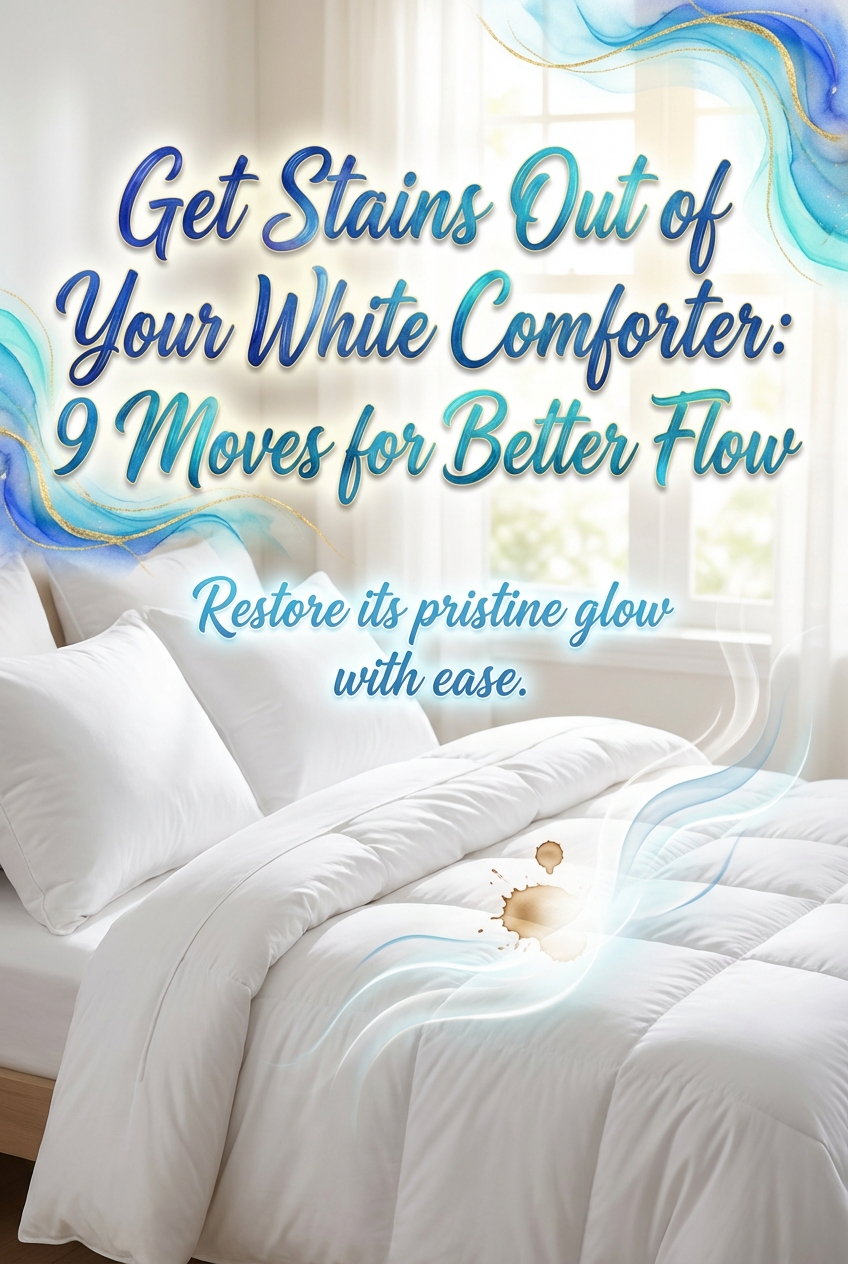 Get Stains Out of Your White Comforter: 9 Moves for Better Flow - photo 2