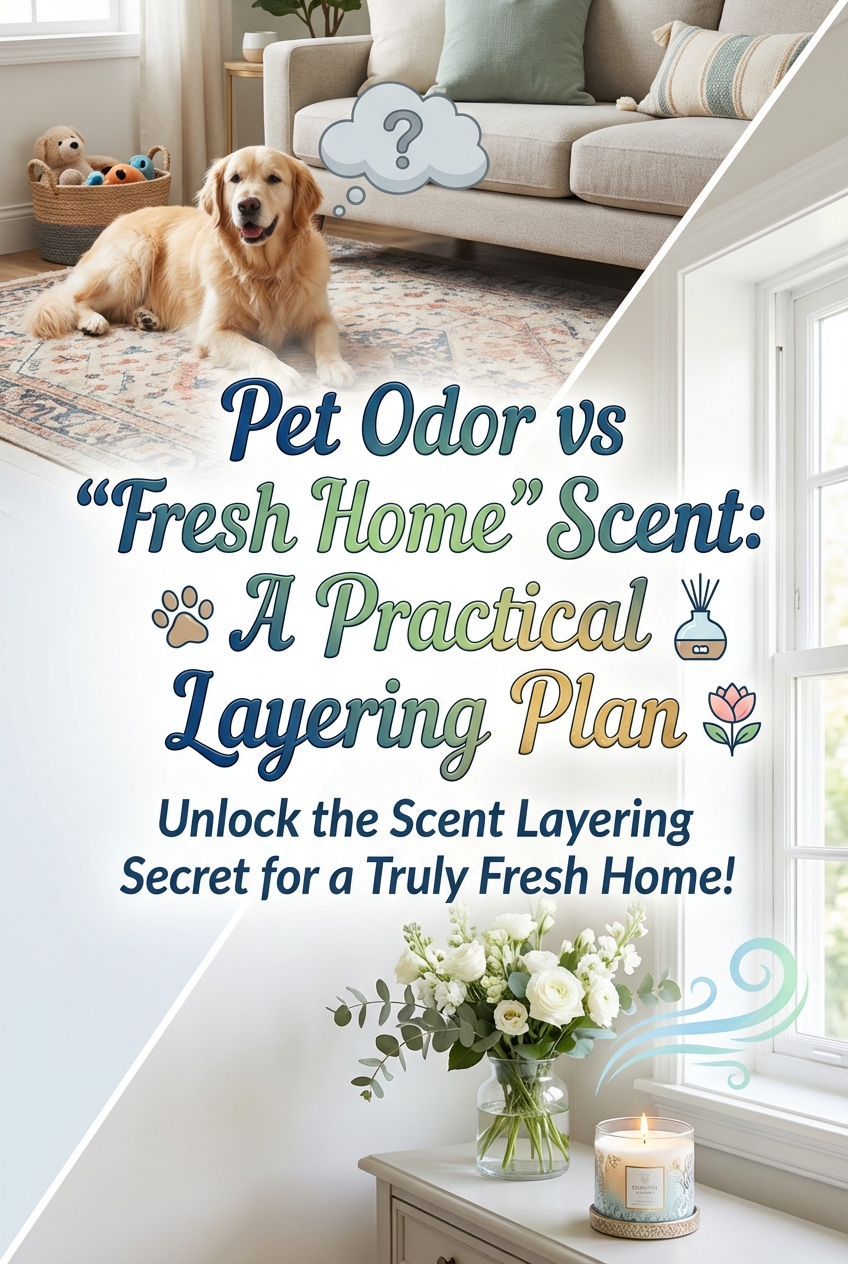 Pet Odor vs “Fresh Home” Scent: A Practical Layering Plan - photo 2