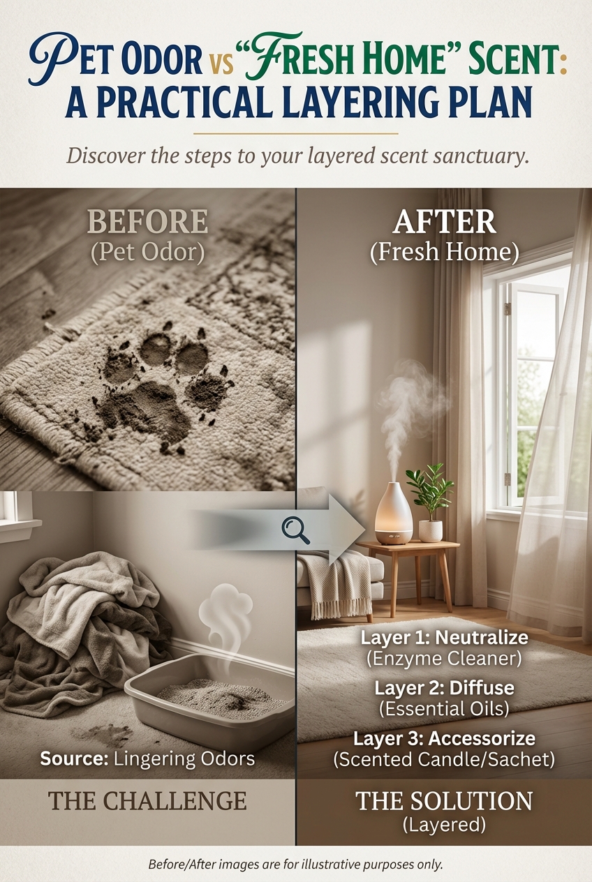 Pet Odor vs “Fresh Home” Scent: A Practical Layering Plan - photo 5