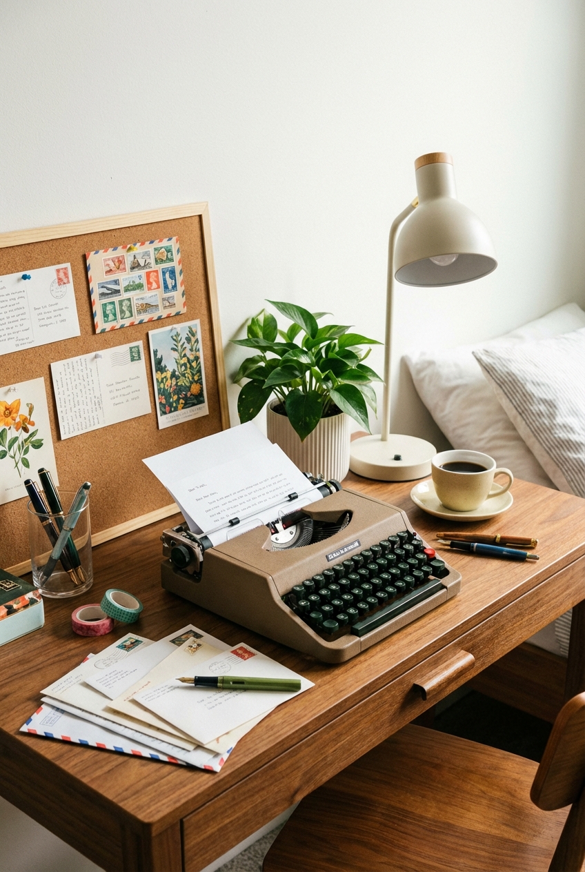 Pen Pals Bedroom Desk Setup Checklist