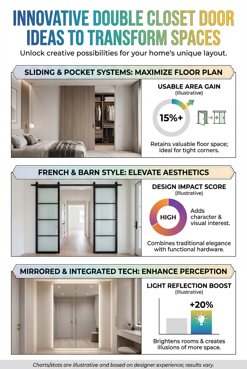 Innovative Double Closet Door Ideas to Transform Spaces - photo 3