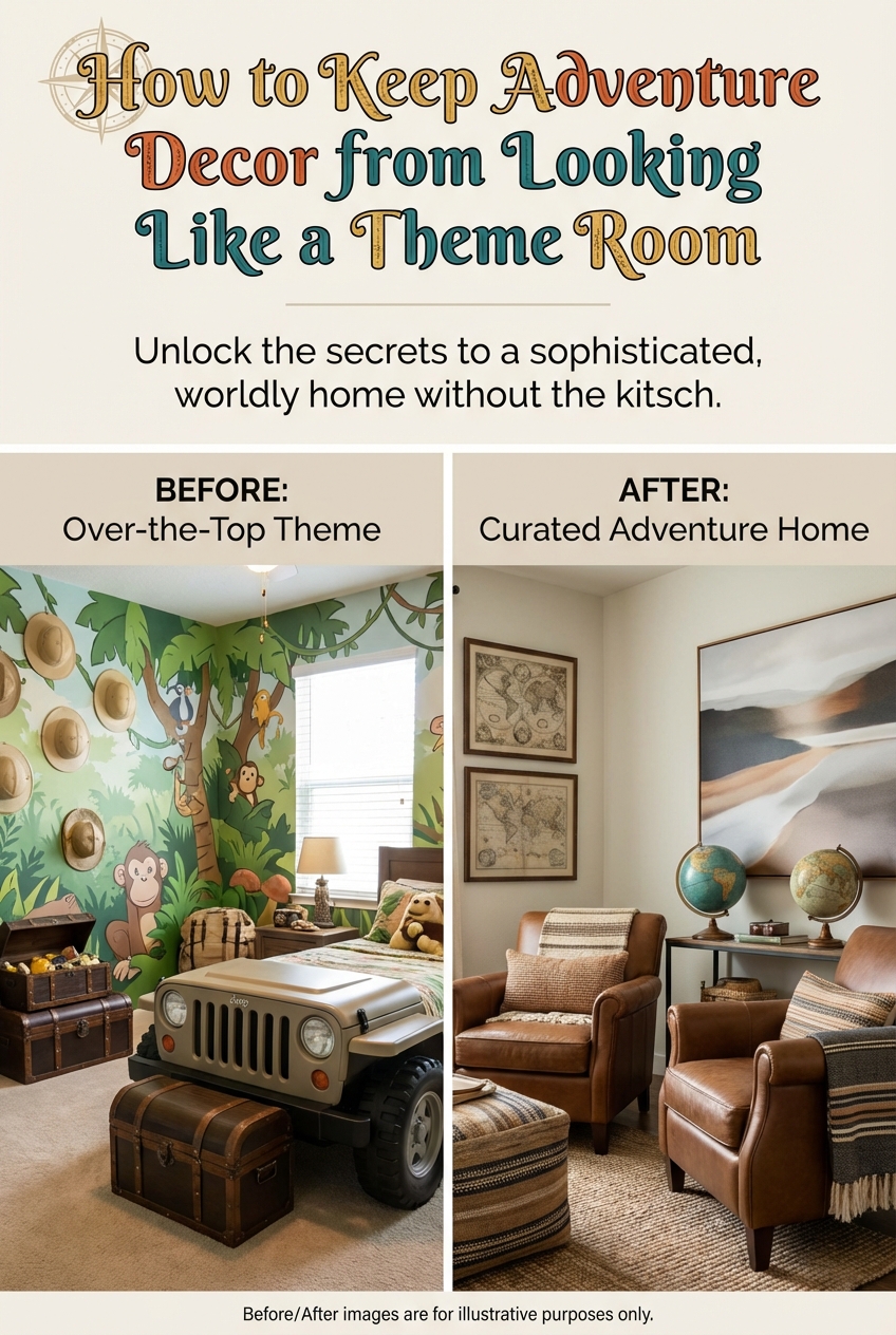 How to Keep Adventure Decor from Looking Like a Theme Room - photo 5