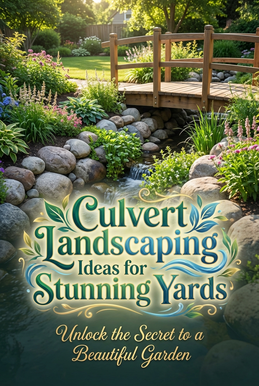Culvert Landscaping Ideas for Stunning Yards - photo 2