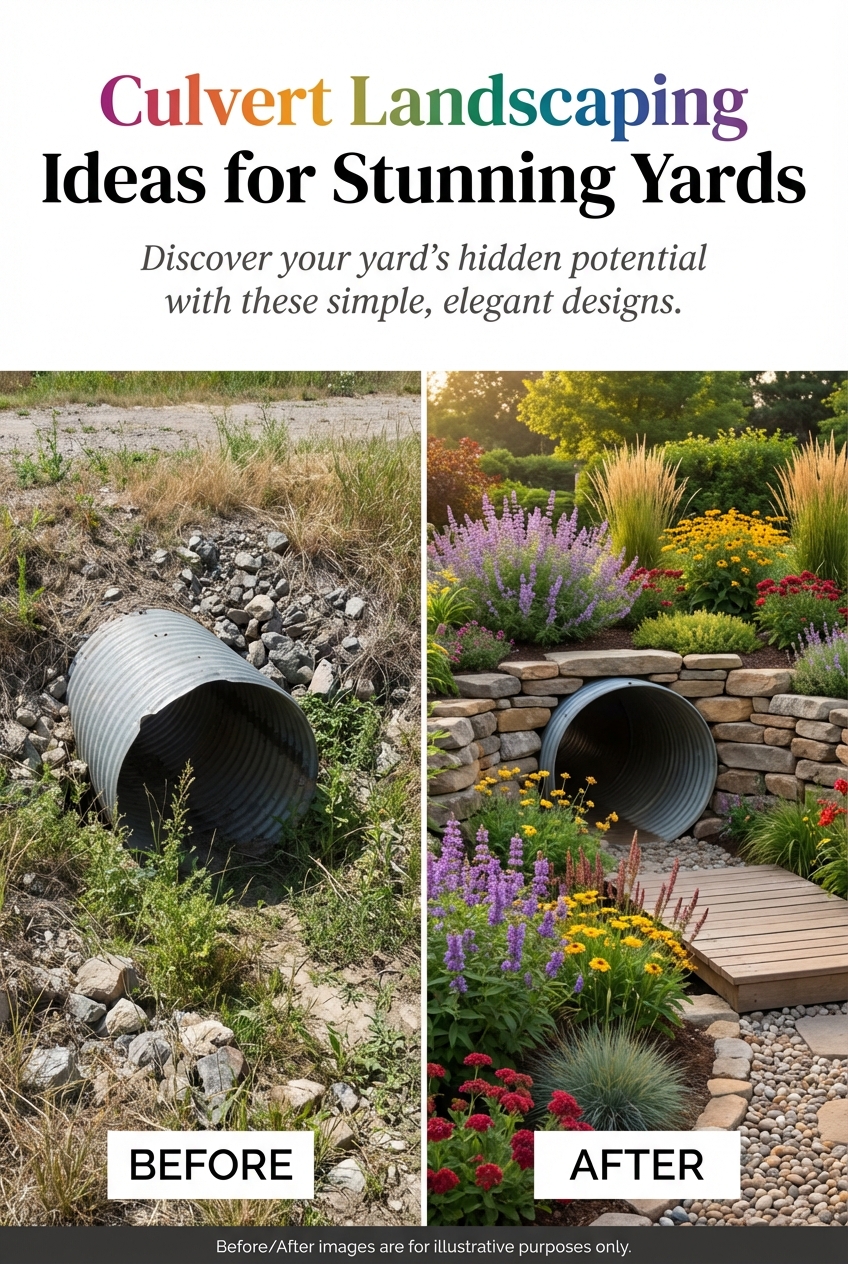 Culvert Landscaping Ideas for Stunning Yards - photo 5