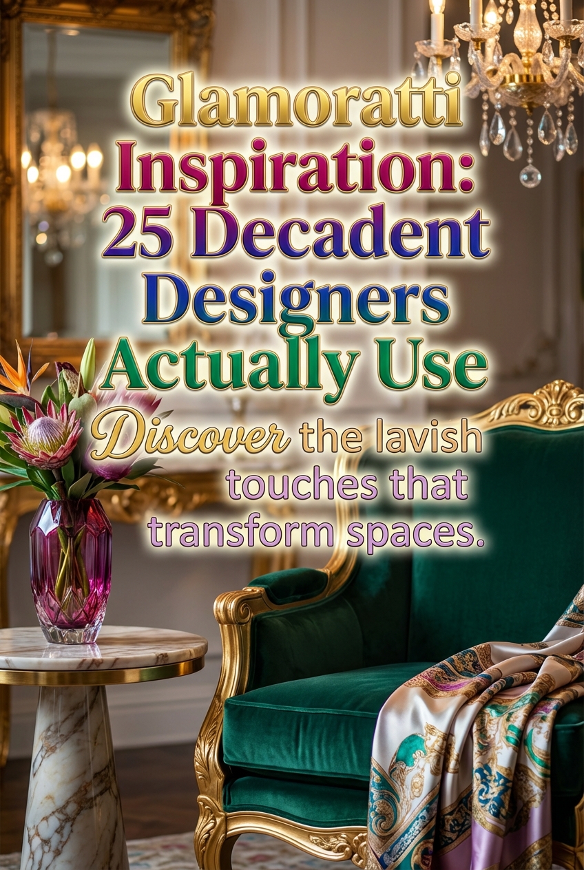 Glamoratti Inspiration: 25 Decadent Details Designers Actually Use - photo 2
