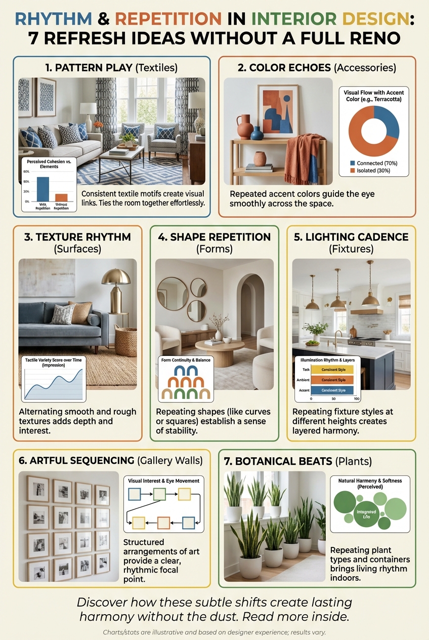 Rhythm and Repetition in Interior Design: 7 Refresh Ideas Without a Full Reno - photo 3