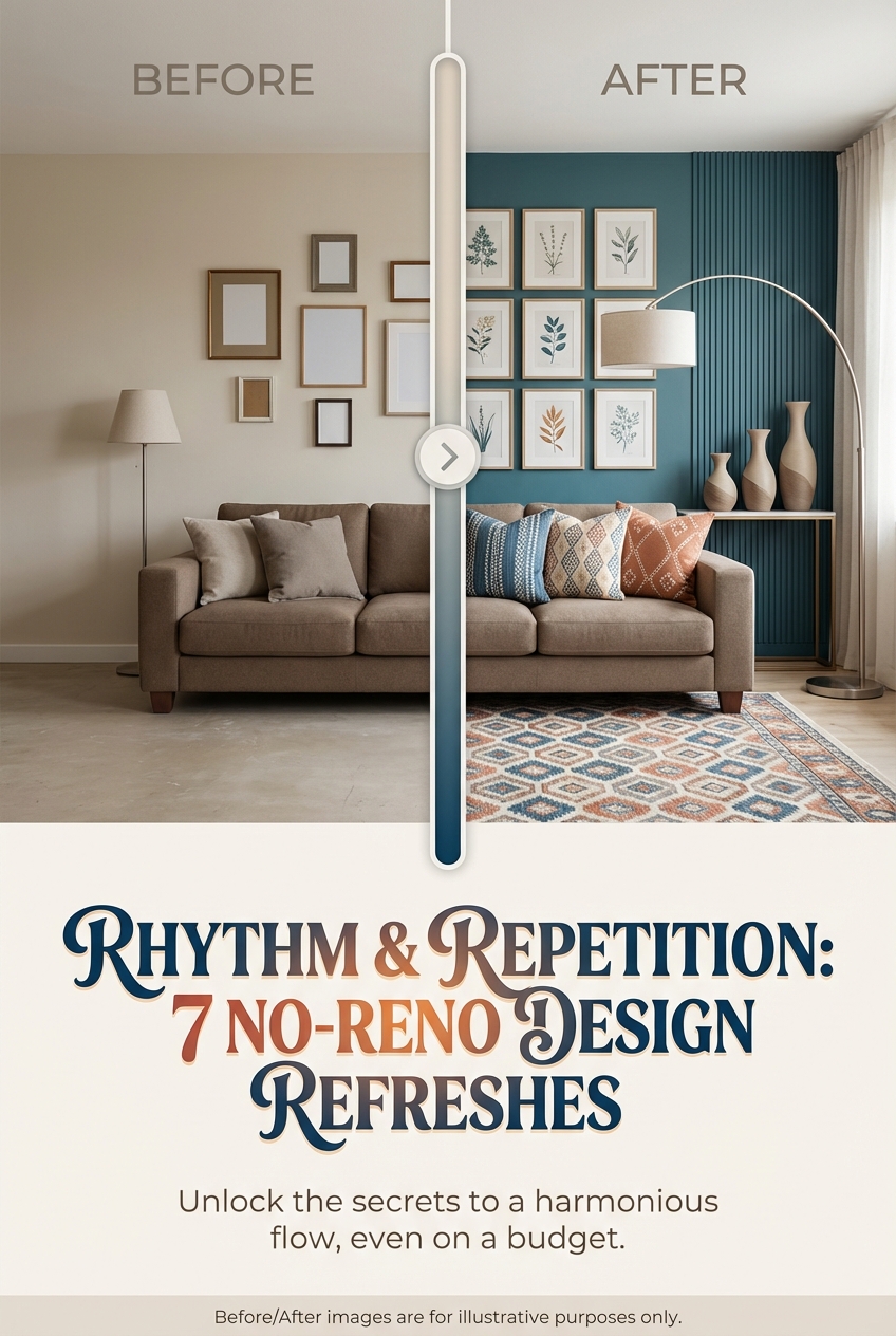 Rhythm and Repetition in Interior Design: 7 Refresh Ideas Without a Full Reno - photo 5