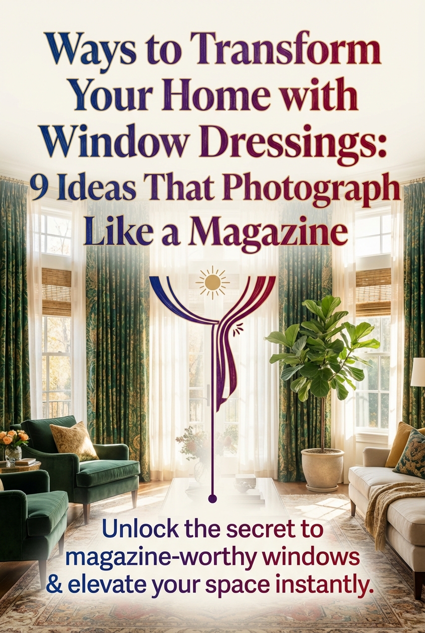 Ways to Transform Your Home with Window Dressings: 9 Ideas That Photograph Like a Magazine - photo 2