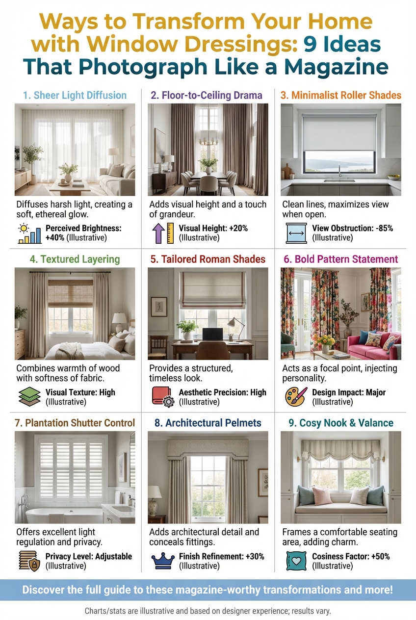Ways to Transform Your Home with Window Dressings: 9 Ideas That Photograph Like a Magazine - photo 3