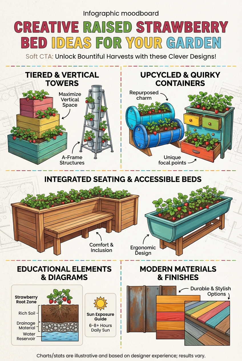 Creative Raised Strawberry Bed Ideas for Your Garden - photo 4