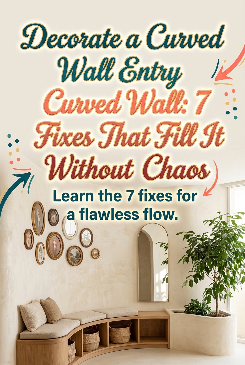 Decorate a Curved Wall Entry Curved Wall: 7 Fixes That Fill It Without Chaos - photo 2