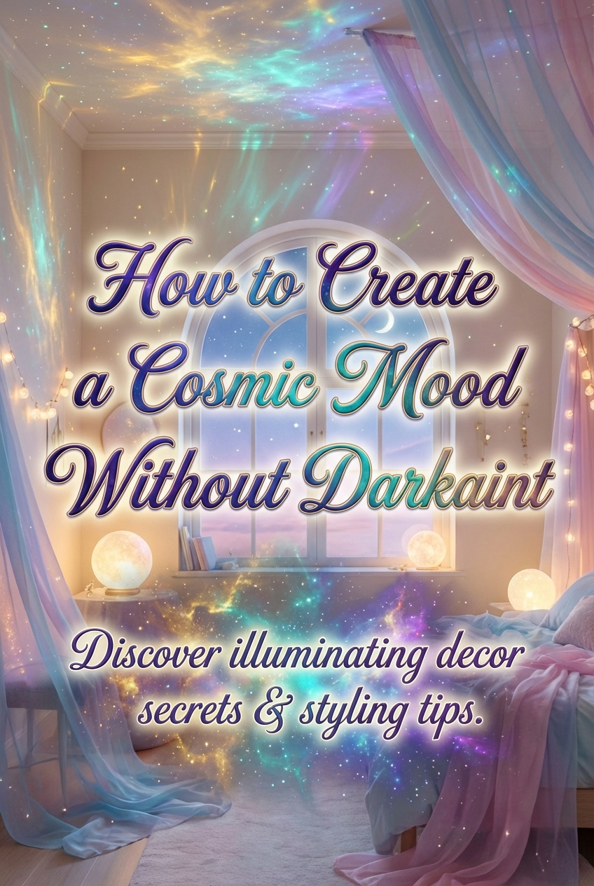 How to Create a Cosmic Mood Without Dark Paint - photo 2