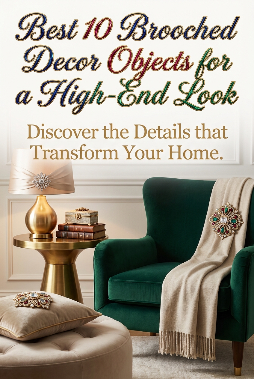 Best 10 Brooched Decor Objects for a High-End Look - photo 2