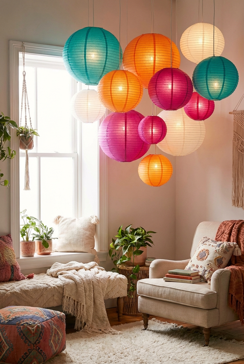 Hang Paper Lanterns – 9 Real – Room Fixes That Make a Noticeable Difference