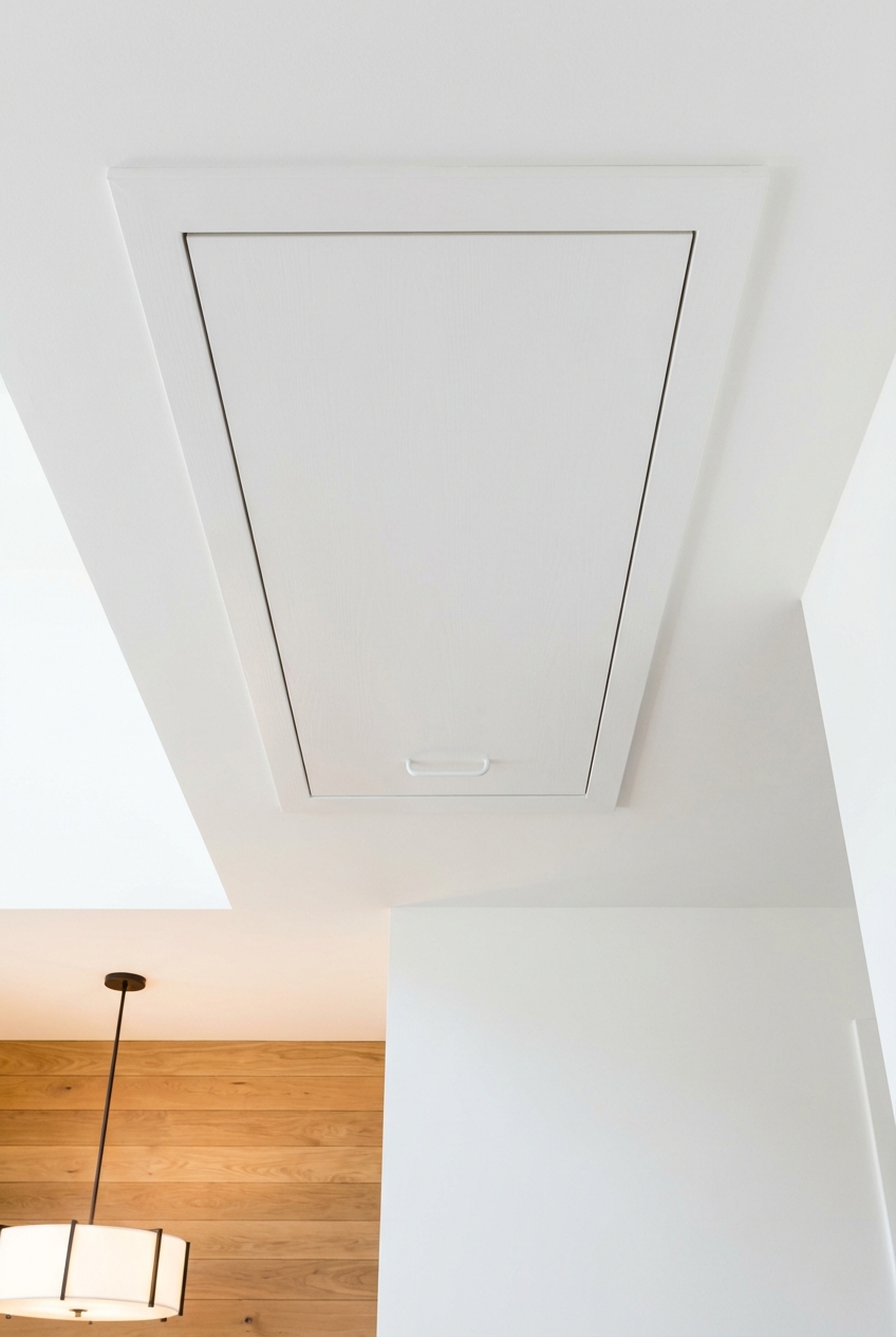 Hide Attic Door in Ceiling: the 7 – Step Cheat Sheet