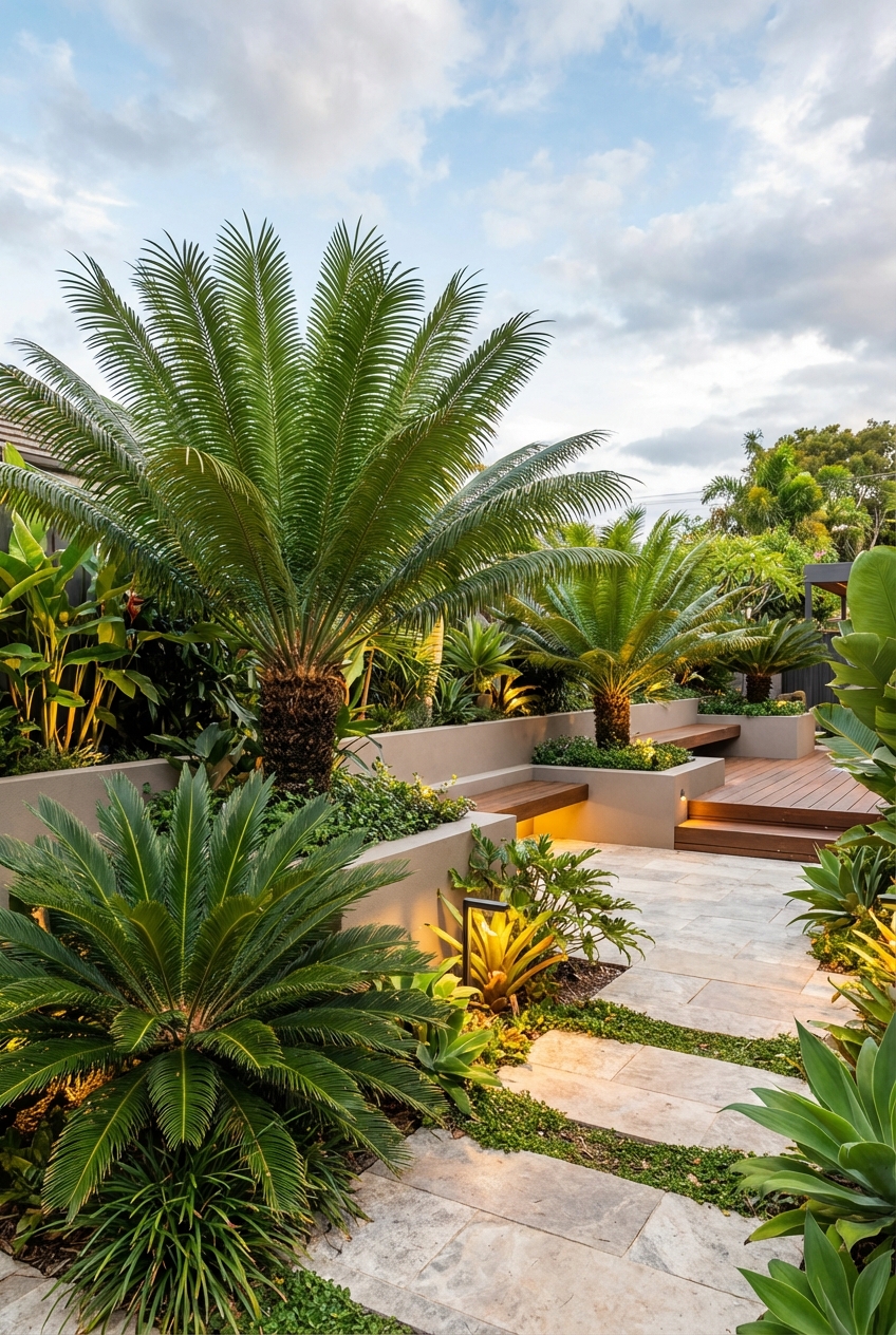 Sago Palm Landscaping Ideas for Exotic Gardens