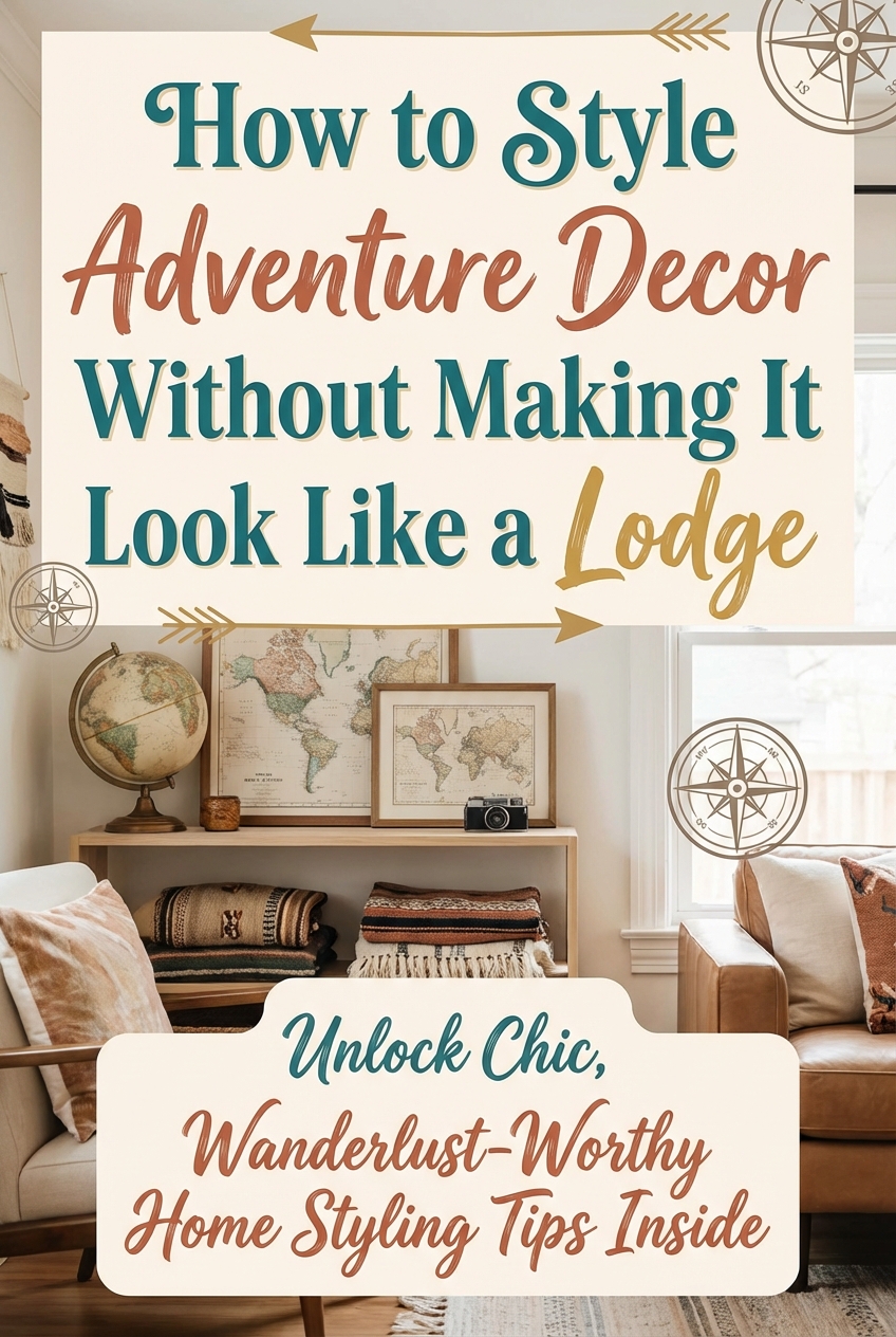 How to Style Adventure Decor Without Making It Look Like a Lodge - photo 2