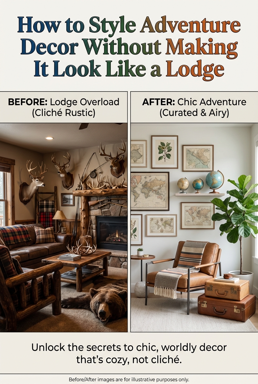 How to Style Adventure Decor Without Making It Look Like a Lodge - photo 5