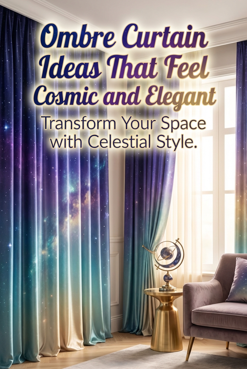 Ombre Curtain Ideas That Feel Cosmic and Elegant - photo 2