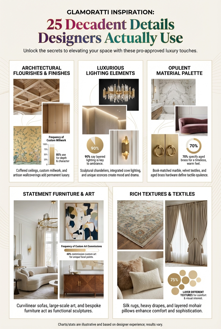 Glamoratti Inspiration: 25 Decadent Details Designers Actually Use - photo 3