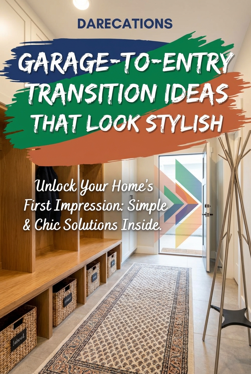 Darecations Garage-to-Entry Transition Ideas That Look Stylish - photo 2