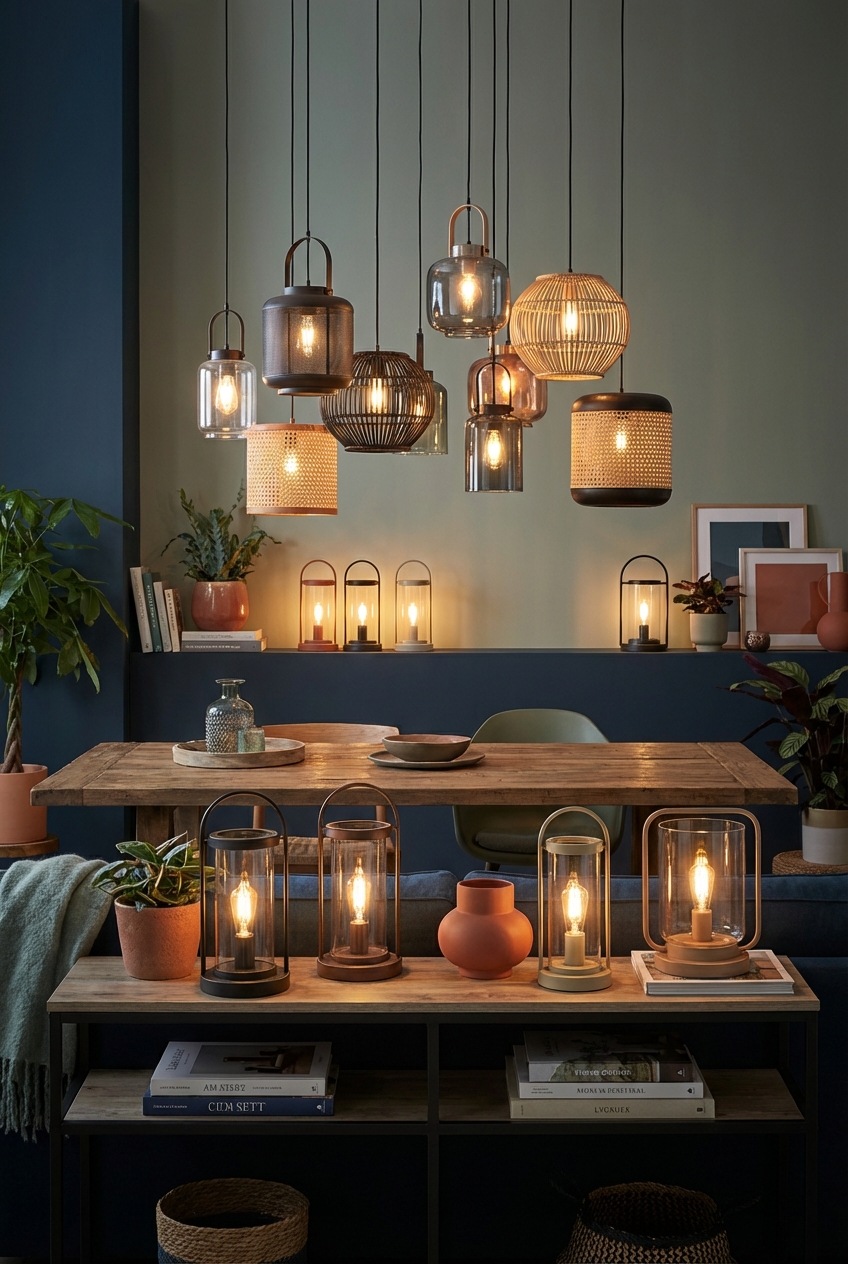 How to Style Lantern-Like Lighting Without Looking Theme-y