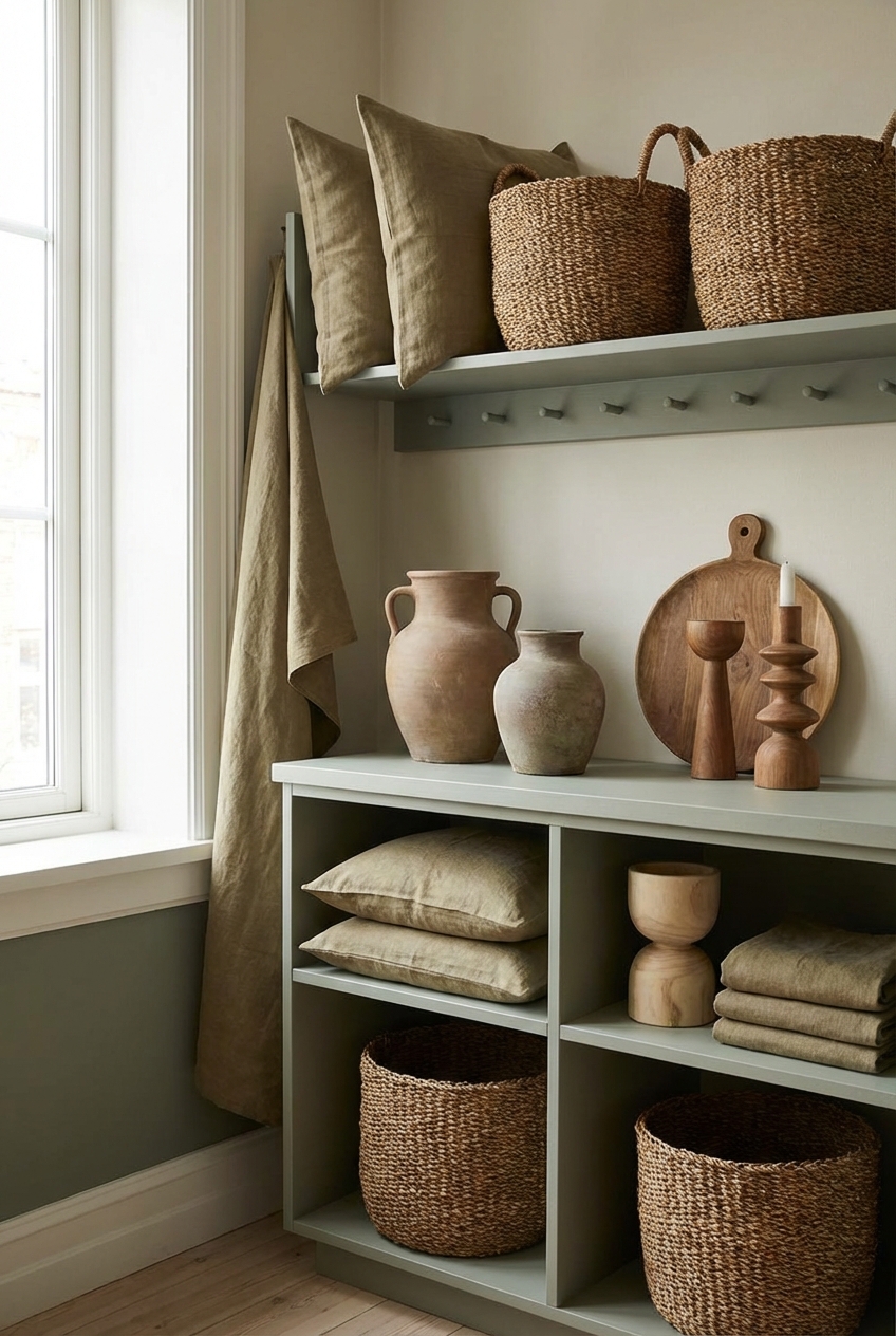Khaki Coded Decor: The Basics of intentional, useful styling