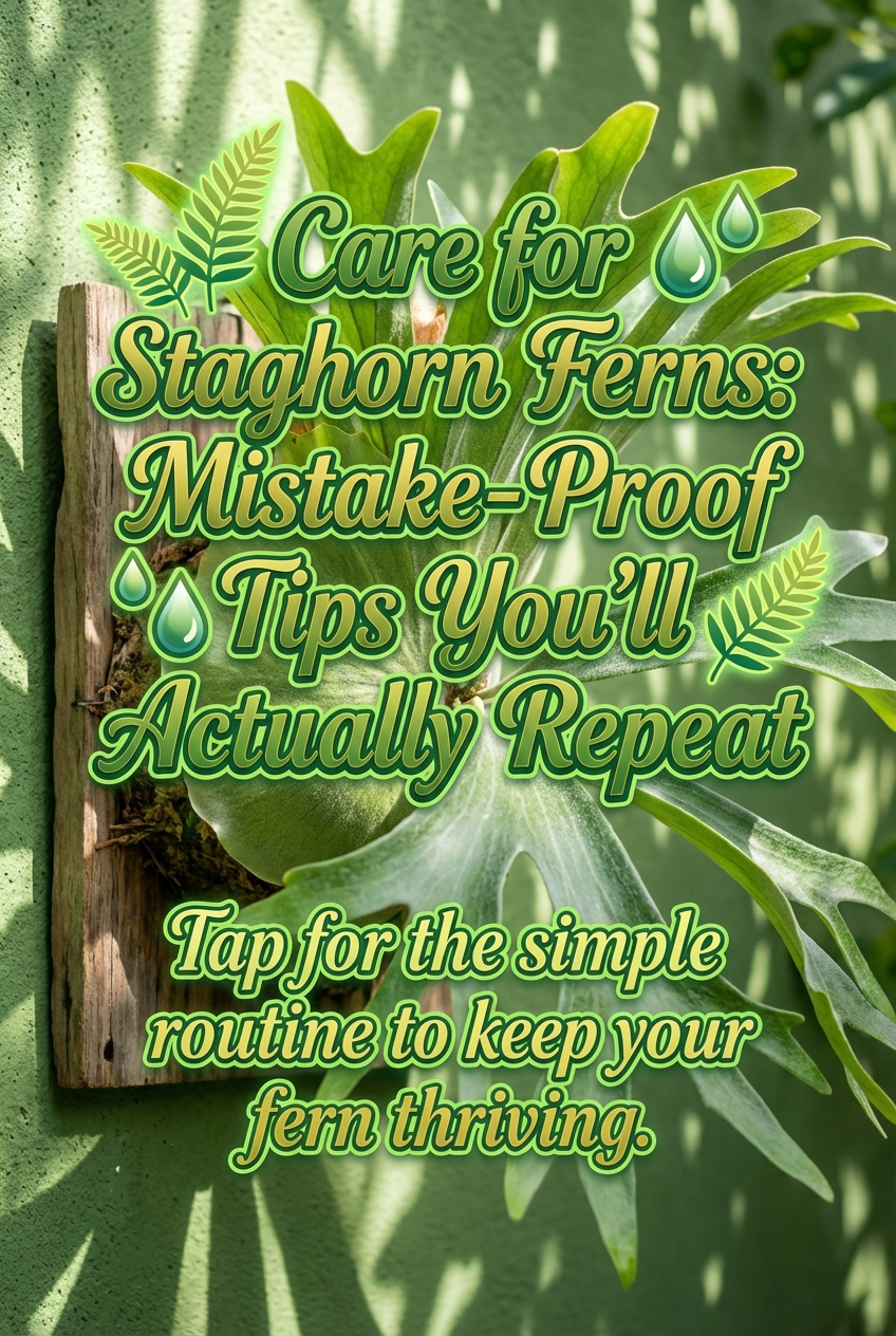 Care for Staghorn Ferns: Mistake – Proof Tips Youll Actually Repeat - photo 2