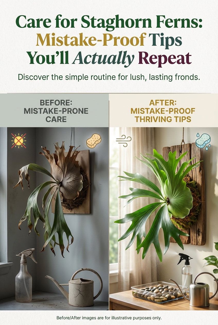Care for Staghorn Ferns: Mistake – Proof Tips Youll Actually Repeat - photo 5