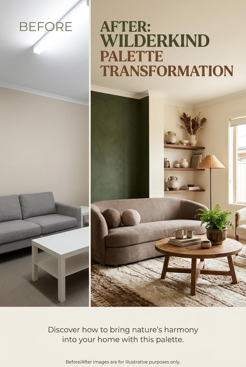 Wilderkind Color Palette Ideas: Moss, Mushroom, Cream, and Warm Wood - photo 5