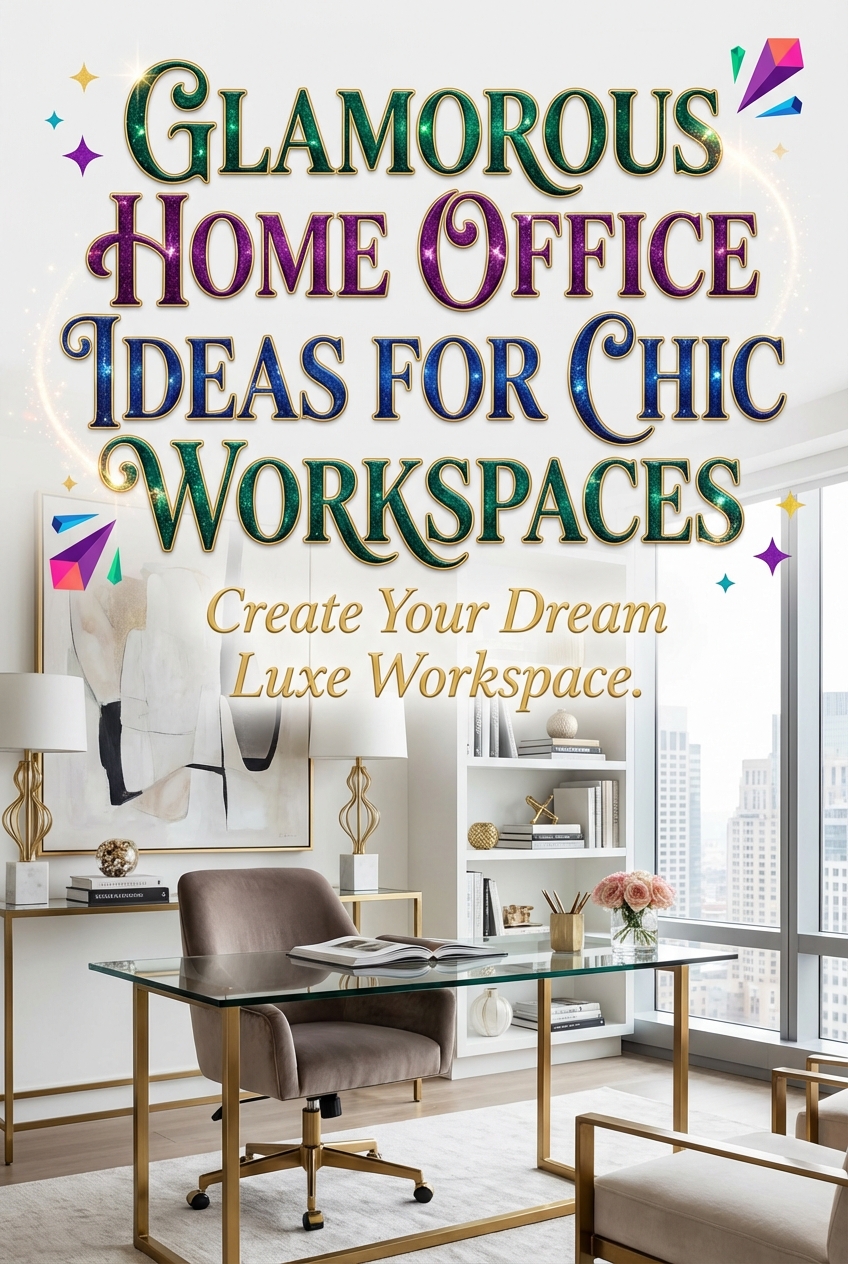 Glamorous Home Office Ideas for Chic Workspaces - photo 2