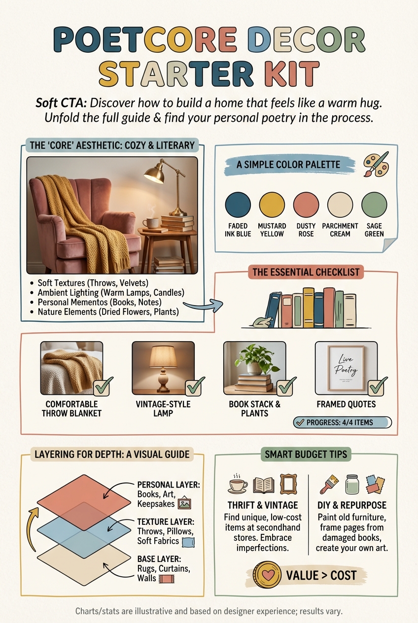 Poetcore Decor for First-Time Decorators: A Simple Starter Kit - photo 4