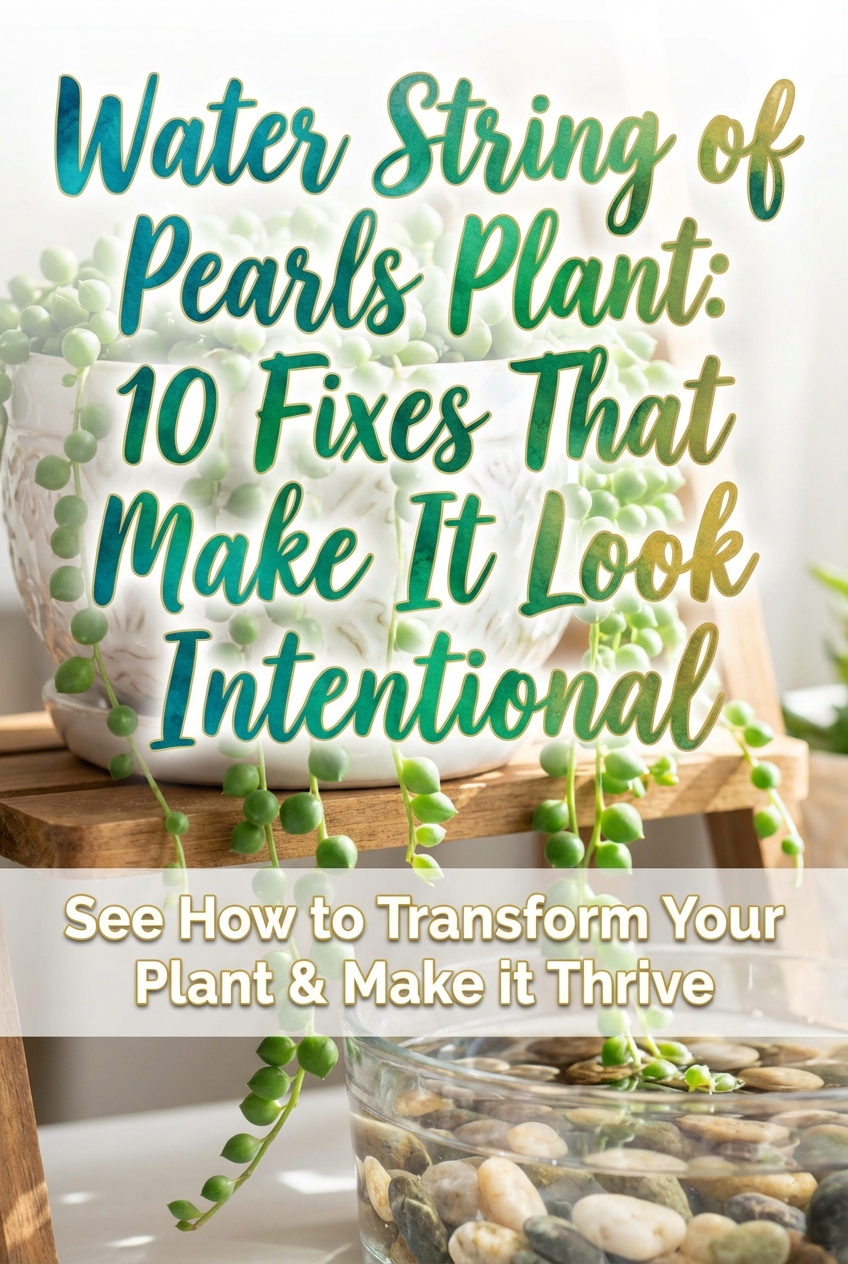Water String of Pearls Plant: 10 Fixes That Make It Look Intentional - photo 2