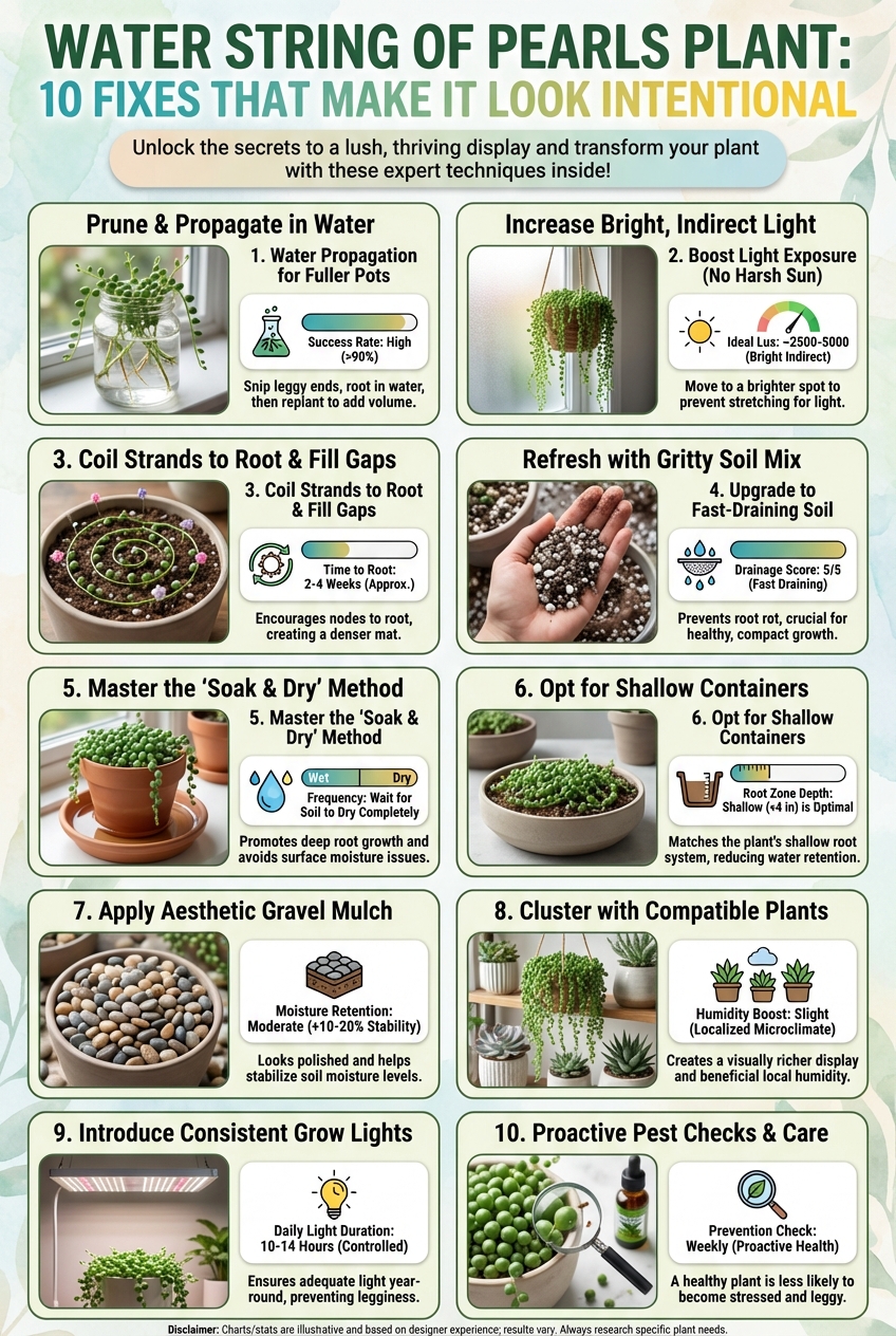 Water String of Pearls Plant: 10 Fixes That Make It Look Intentional - photo 3