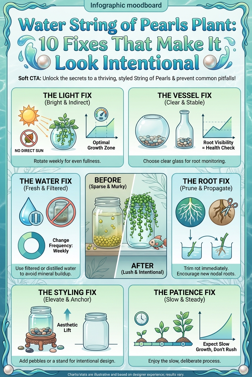 Water String of Pearls Plant: 10 Fixes That Make It Look Intentional - photo 4