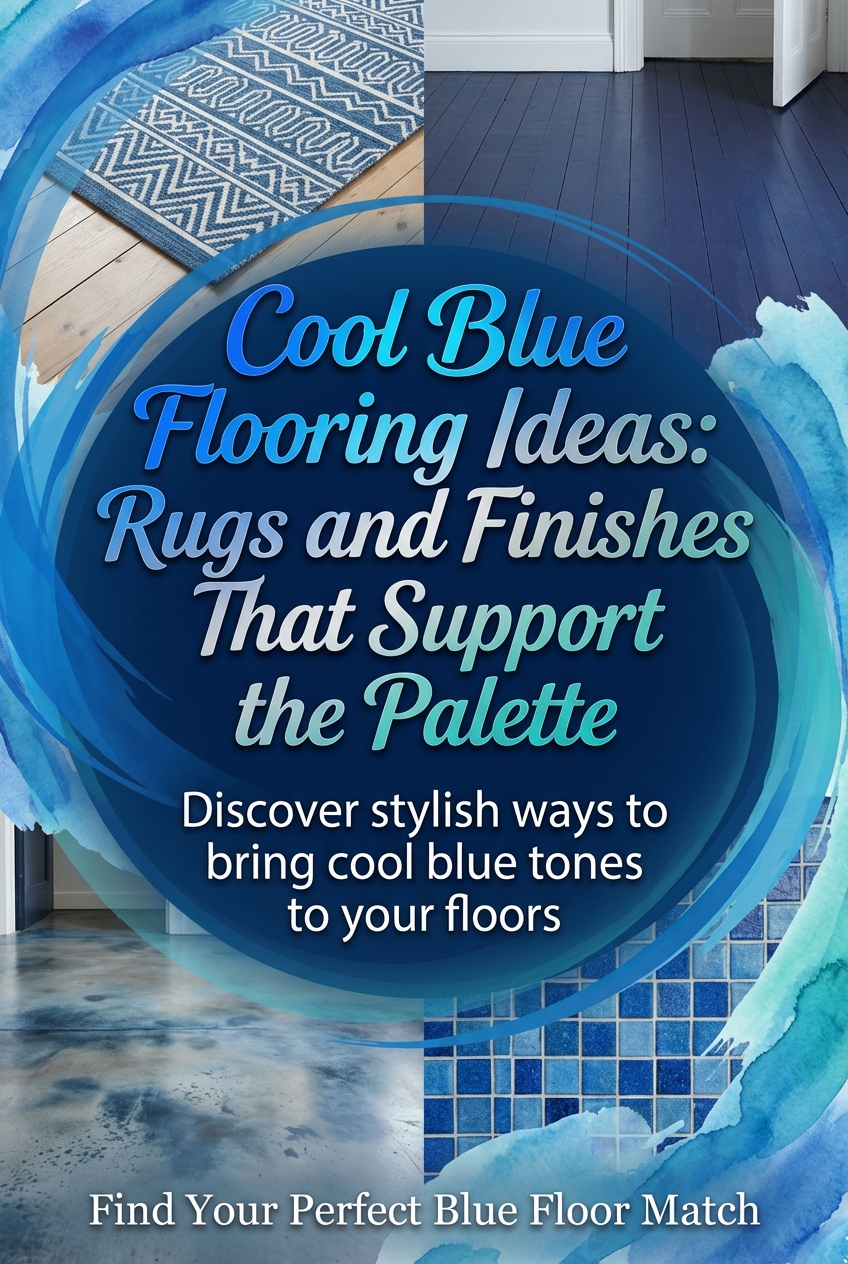 Cool Blue Flooring Ideas: Rugs and Finishes That Support the Palette - photo 2