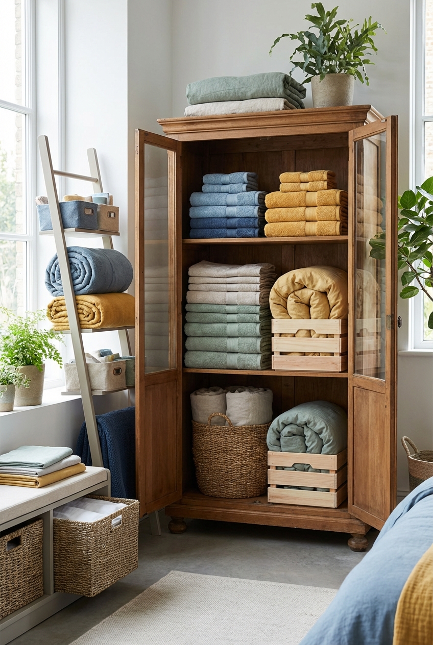 Linen Storage Ideas When You Dont Have a Linen Closet: 7 Refresh Ideas Without a Full Reno