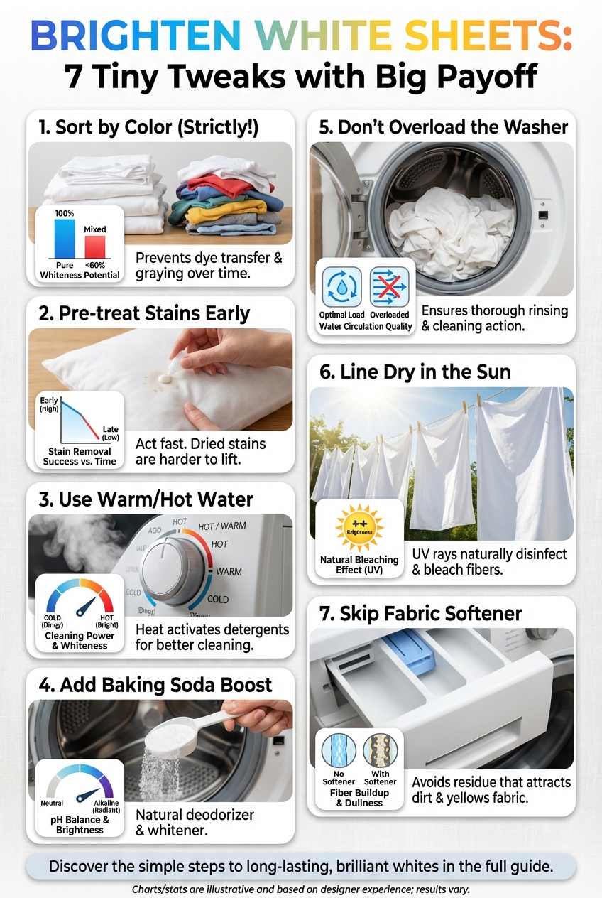 Brighten White Sheets: 7 Tiny Tweaks with Big Payoff - photo 3