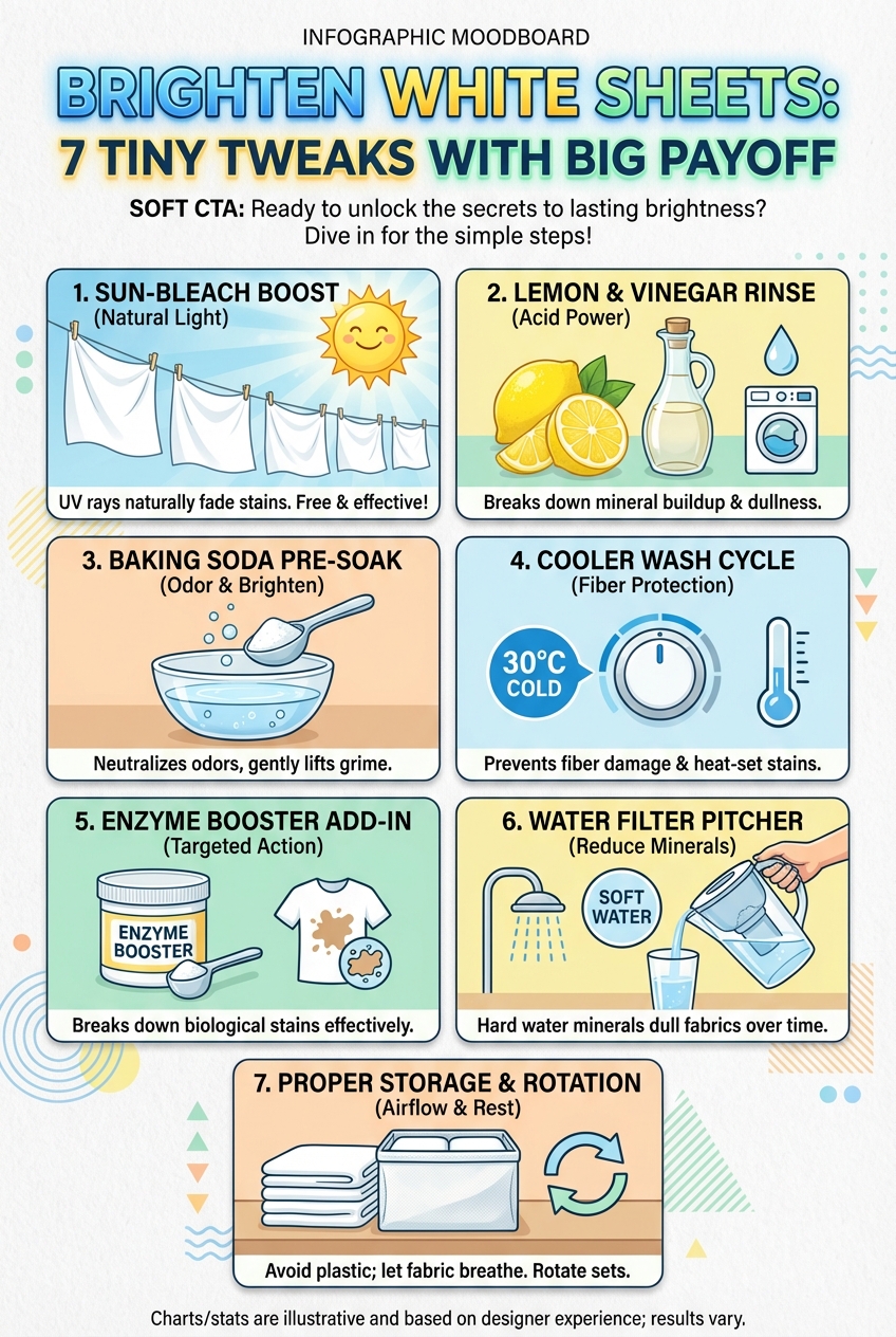 Brighten White Sheets: 7 Tiny Tweaks with Big Payoff - photo 4