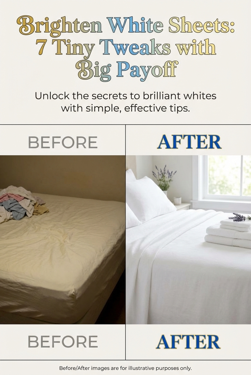 Brighten White Sheets: 7 Tiny Tweaks with Big Payoff - photo 5