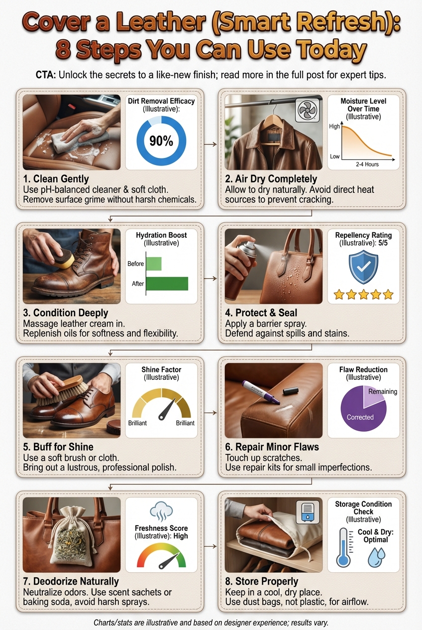 Cover a Leather (smart Refresh): 8 Steps You Can Use Today - photo 3
