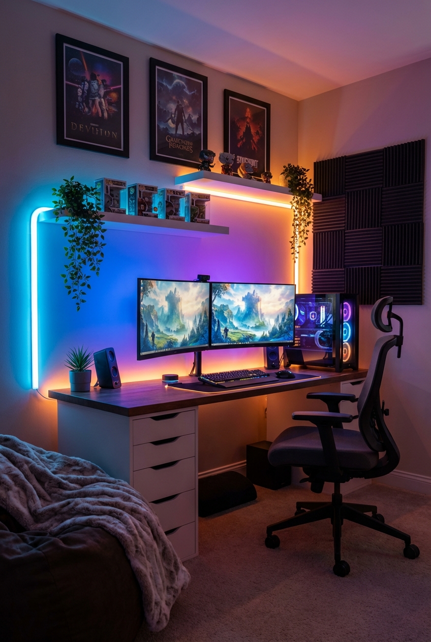 Create the Ultimate Dream Gaming Bedroom Setup: 7 Tiny Tweaks with Big Payoff
