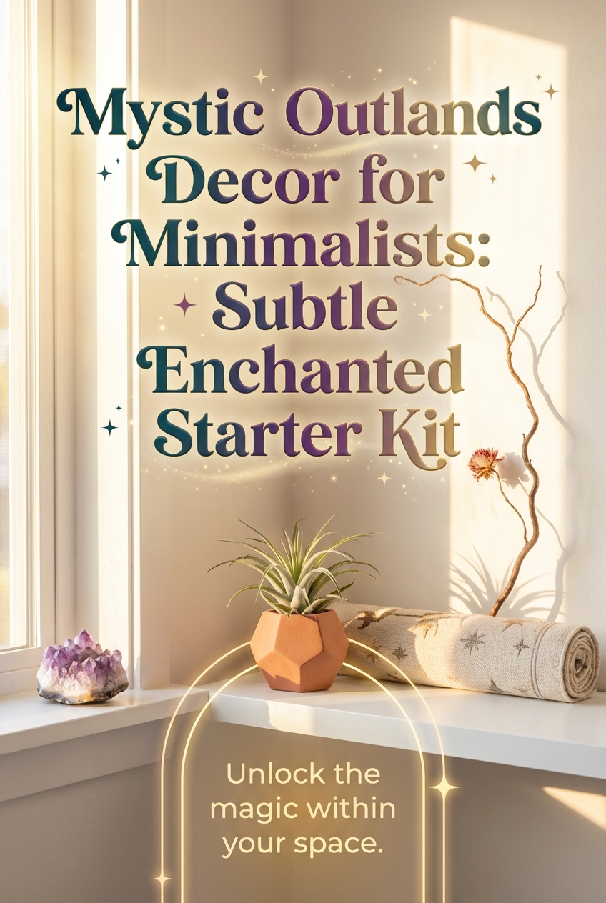 Mystic Outlands Decor for Minimalists: Subtle Enchanted Starter Kit - photo 2