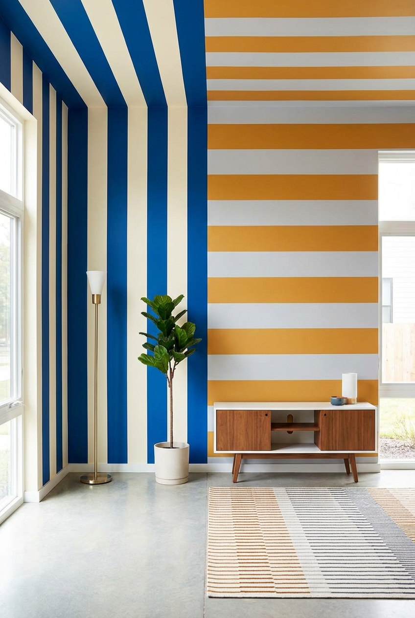 Vertical vs Horizontal Stripes: Which Makes a Room Look Bigger?
