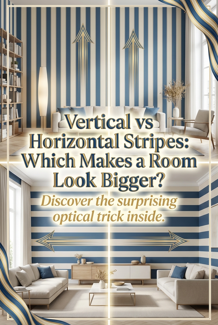 Vertical vs Horizontal Stripes: Which Makes a Room Look Bigger? - photo 2