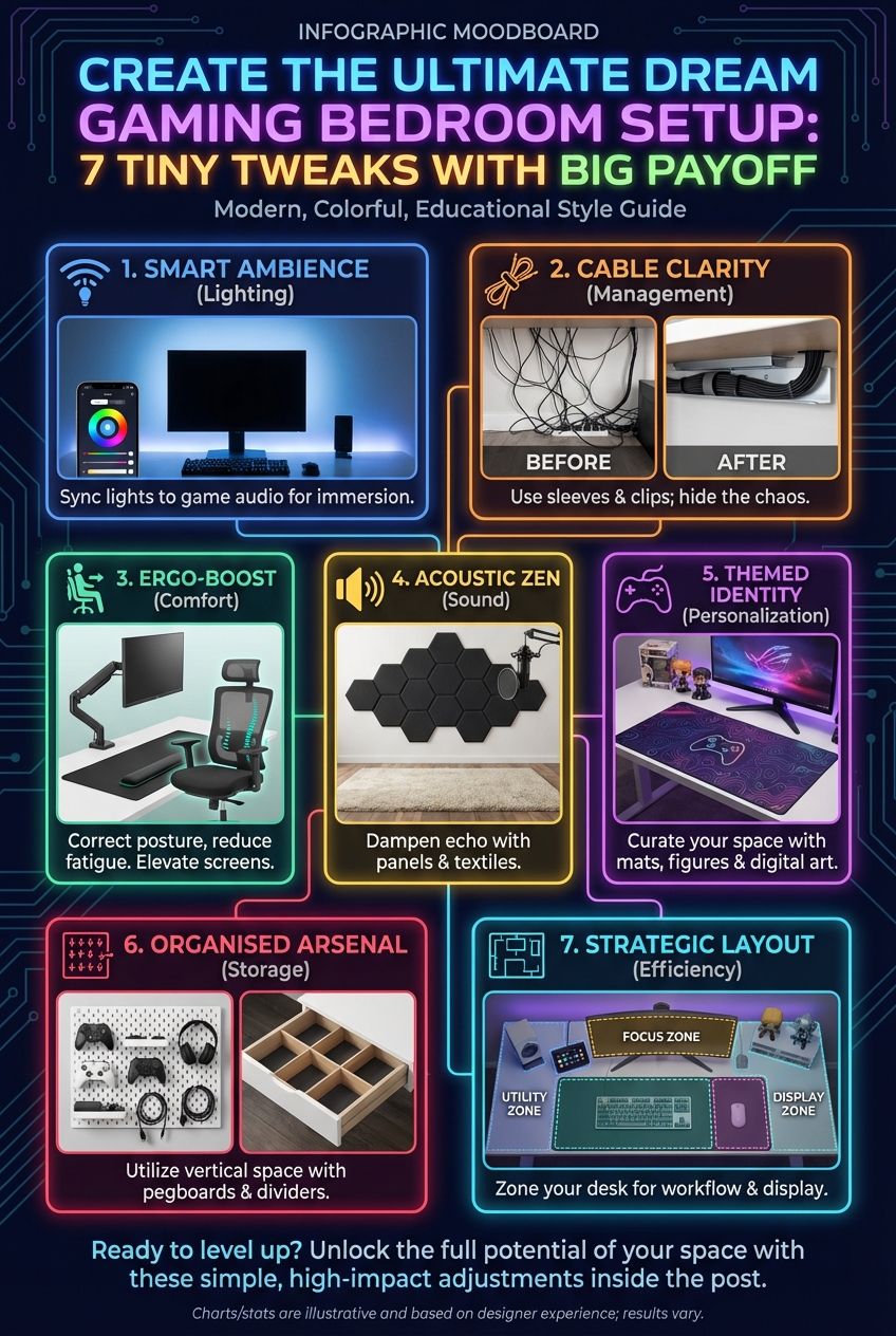 Create the Ultimate Dream Gaming Bedroom Setup: 7 Tiny Tweaks with Big Payoff - photo 4