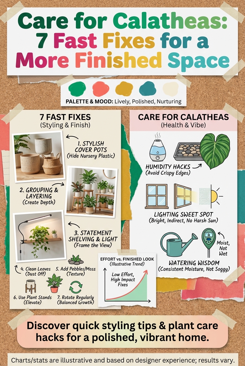 Care for Calatheas: 7 Fast Fixes for a More Finished Space - photo 4