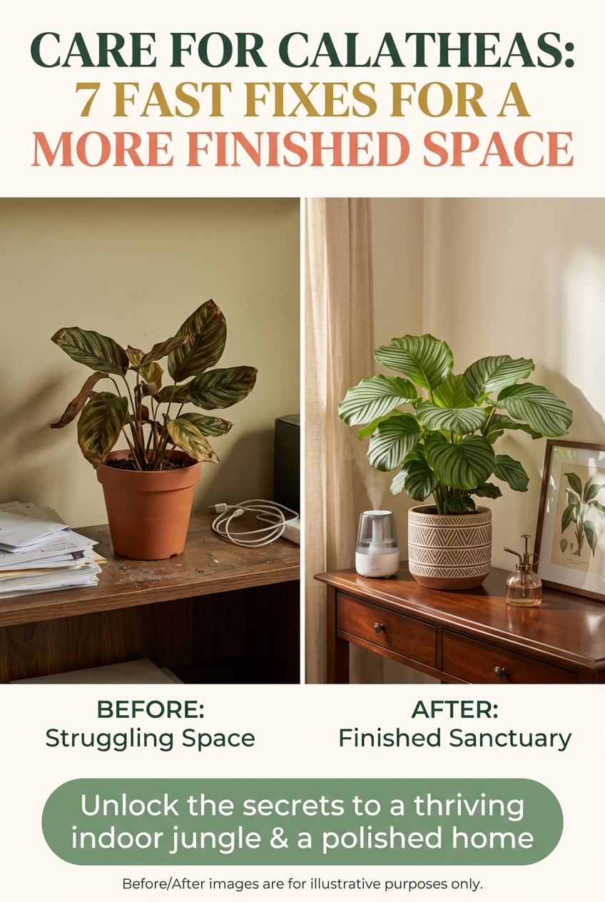 Care for Calatheas: 7 Fast Fixes for a More Finished Space - photo 5