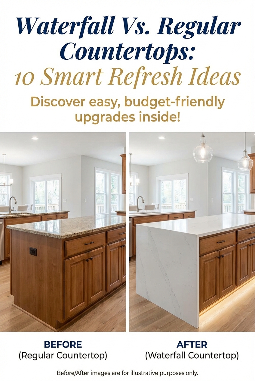 Waterfall Countertops Vs Regular: 10 Refresh Ideas Without a Full Reno - photo 5